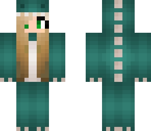 green eyes dino onesie