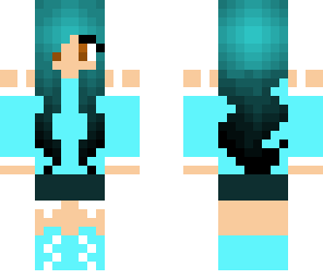 edit blue girl