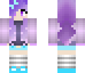 purple girl