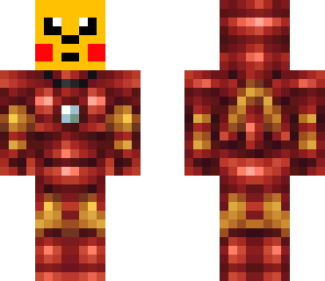 pikachu in ironman suit