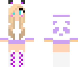 purple girl