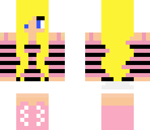 black and pink shirt girl 