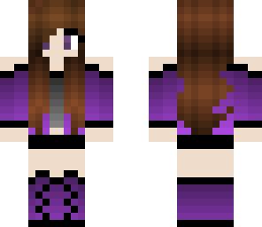 crazy mc girl skin