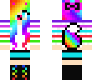 rainbow cat baby
