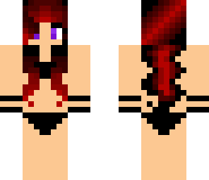 goth girl swimsuit