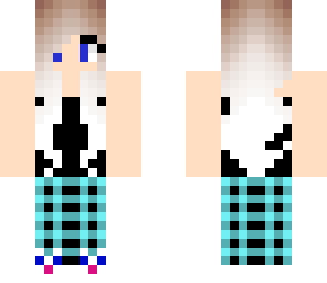 pj girl in blue