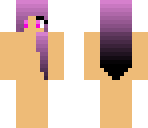 pink hair skin base