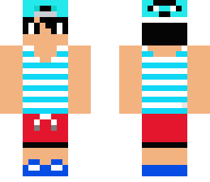 summer teen boy