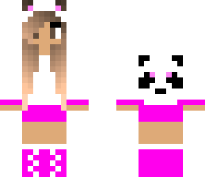 hot pink panda