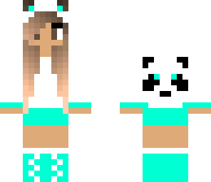 blue panda