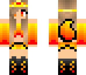 cute fire princess