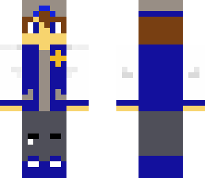 high school teen boy blue