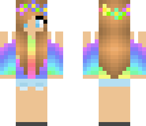 flower girl rainbow
