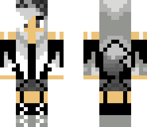wolf girl grey