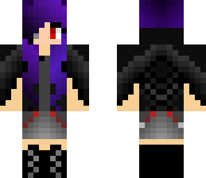 purple hair vampire