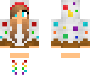 cakey girl with sprinkles