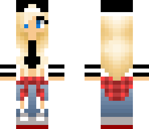 blonde tomboy