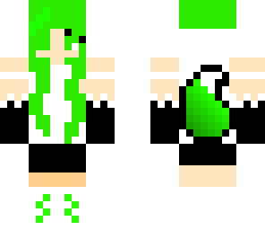 green wolf girl