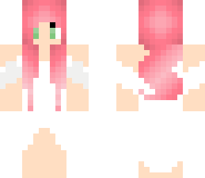 white dress