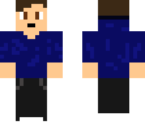 blue sweatshirt