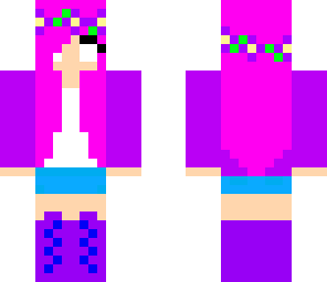 cute herobrine girl