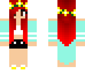 red head summer outfit