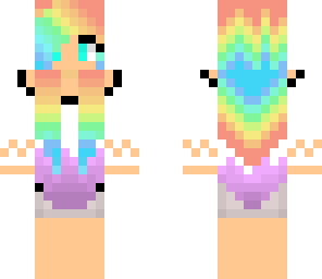 rainbow lady
