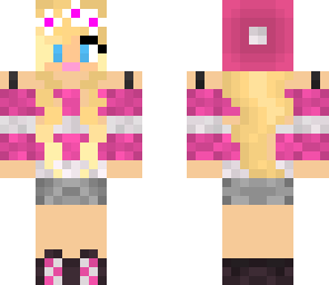 rose with flower crown