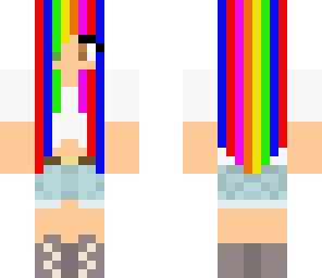 rainbow girl