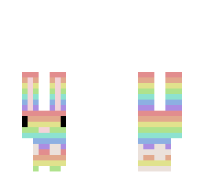 rainbow bunny