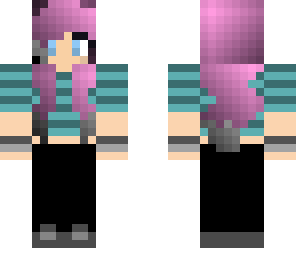 pink hair