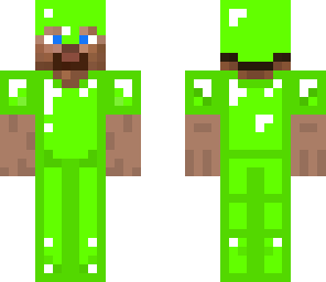 emerald armor steve