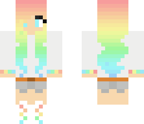 rainbow girl