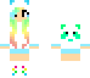 cute rainbow girl edited much better