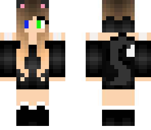 black cat meow