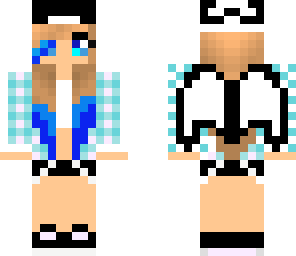 blue girl tomboy angel