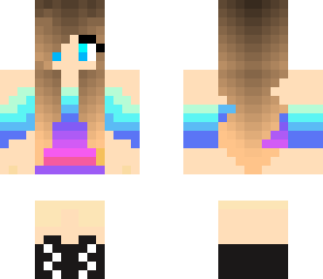 rainbow girl