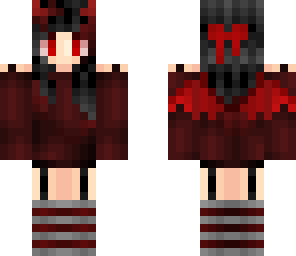 modern demon girl