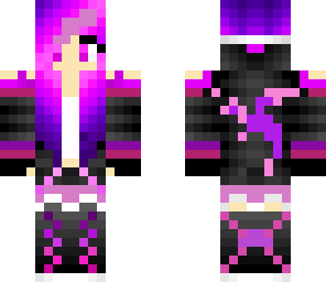 pink cool girl