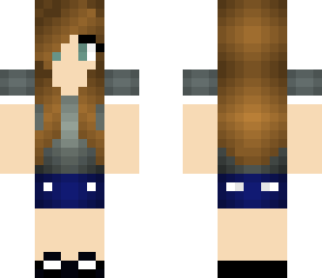 casual girl skin