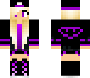batman girl purple