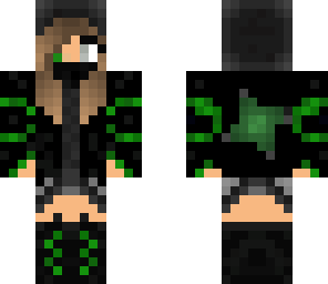 green ninja girl