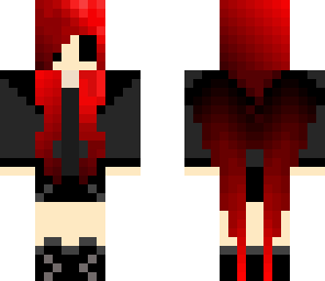 demon girl with wings