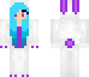 blue bunny girl