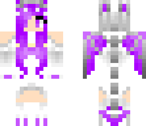 purple dragon girl