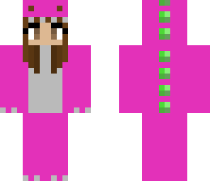 pink dino twin