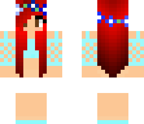 blue edit girl