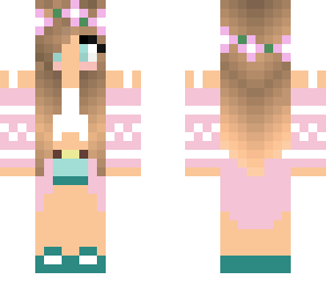 pretty flower girlpaj