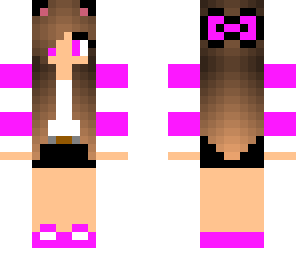 purple wolf girl
