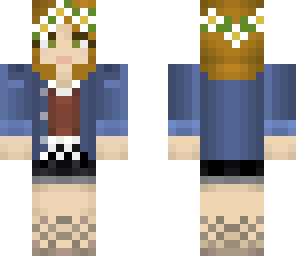 casual flower crown